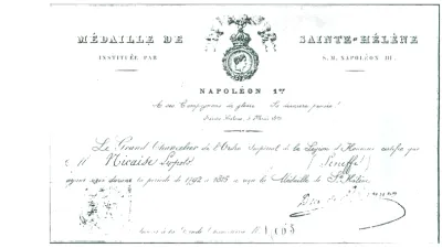 Le Médaillé de Sainte‑Hélène